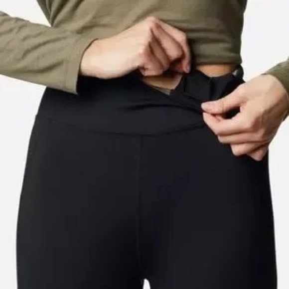 NWT Columbia Women’s Columbia Lodge Colorblock 7/8 Leggings - Picture 3 of 10